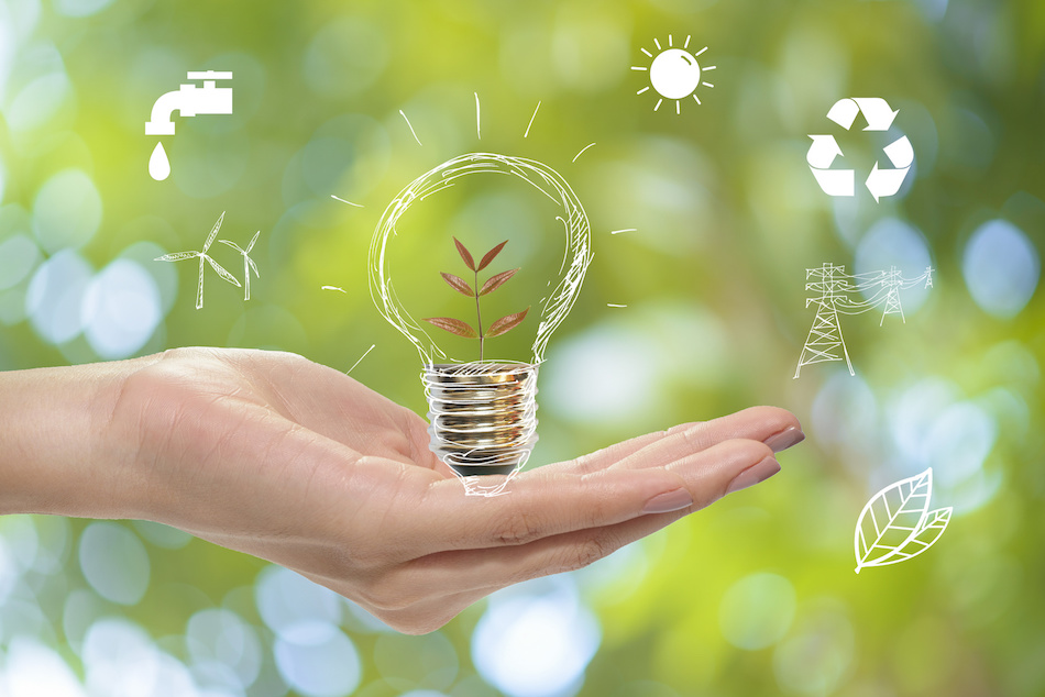 Lampadina accesa, simbolo di competenza e innovazione